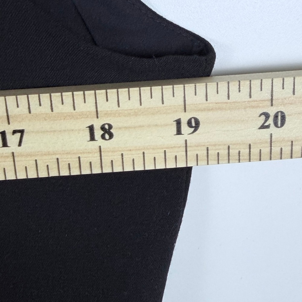 WHBM,Little Black Dress Bodycon, Cocktail Dress,Minimalist Textured Stitching. - Picture 13 of 14